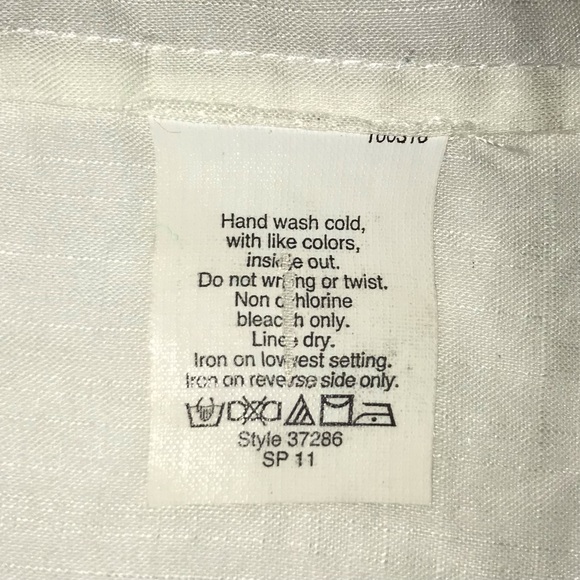 J. Crew top, thin cotton with metal embellished neckline/chest - Picture 10 of 10